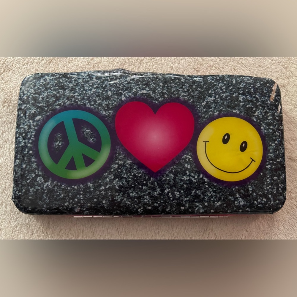Peace , Love And Happiness Wallet
